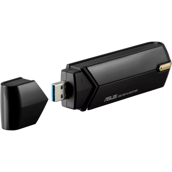 Сетевой адаптер WiFi Asus USB-AX56 AX1800 USB 3.0 (ант.внеш.несъем.) - фото 51429606 Сетевой адаптер WiFi Asus USB-AX56 AX1800 USB 3.0 (ант.внеш.несъем.) - фото 51429606