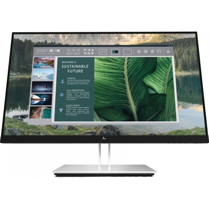 Монитор HP 23.8" E24u G4 серебристый/черный IPS 16:9 HDMI HAS Piv 250cd 178гр/178гр 1920x108 10046 - фото 51429856 Монитор HP 23.8" E24u G4 серебристый/черный IPS 16:9 HDMI HAS Piv 250cd 178гр/178гр 1920x108 10046 - фото 51429856