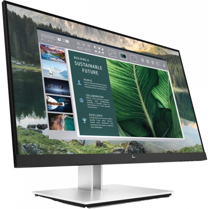 Монитор HP 23.8" E24u G4 серебристый/черный IPS 16:9 HDMI HAS Piv 250cd 178гр/178гр 1920x108 10046 - фото 51429857 Монитор HP 23.8" E24u G4 серебристый/черный IPS 16:9 HDMI HAS Piv 250cd 178гр/178гр 1920x108 10046 - фото 51429857