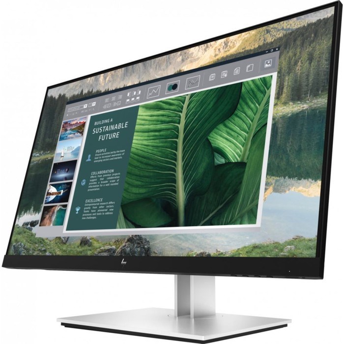 Монитор HP 23.8" E24u G4 серебристый/черный IPS 16:9 HDMI HAS Piv 250cd 178гр/178гр 1920x108 10046 - фото 51429858 Монитор HP 23.8" E24u G4 серебристый/черный IPS 16:9 HDMI HAS Piv 250cd 178гр/178гр 1920x108 10046 - фото 51429858