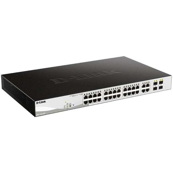 Коммутатор D-Link DGS-1210-28P/FL1A 28G 24PoE 193W управляемый - фото 51429906 Коммутатор D-Link DGS-1210-28P/FL1A 28G 24PoE 193W управляемый - фото 51429906