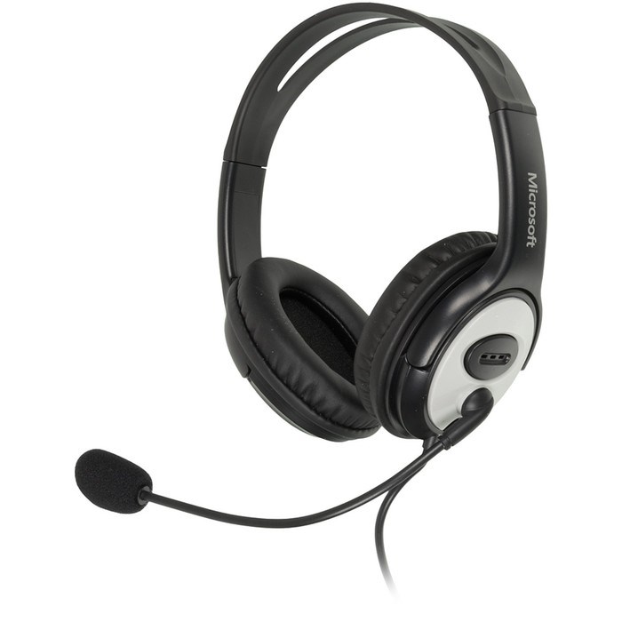 Наушники с микрофоном Microsoft LX-3000 Wired USB Black (аналог JUG-00015) черный/серебристы 10046 - фото 51430039 Наушники с микрофоном Microsoft LX-3000 Wired USB Black (аналог JUG-00015) черный/серебристы 10046 - фото 51430039