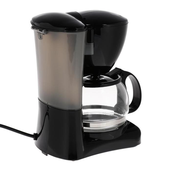 Кофеварка HOMESTAR HS-2021, капельная, 550 Вт, 0.6 л, черная - фото 51430110 Кофеварка HOMESTAR HS-2021, капельная, 550 Вт, 0.6 л, черная - фото 51430110
