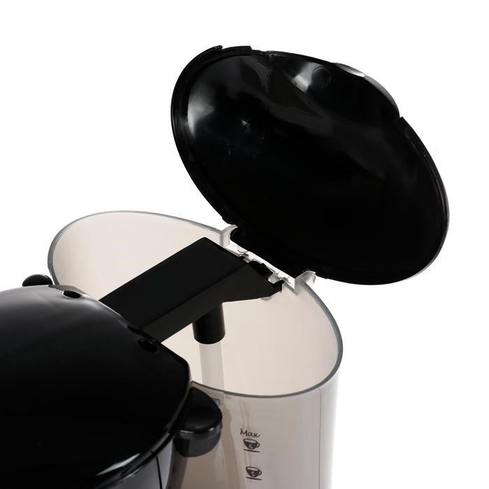 Кофеварка HOMESTAR HS-2021, капельная, 550 Вт, 0.6 л, черная - фото 51430111 Кофеварка HOMESTAR HS-2021, капельная, 550 Вт, 0.6 л, черная - фото 51430111