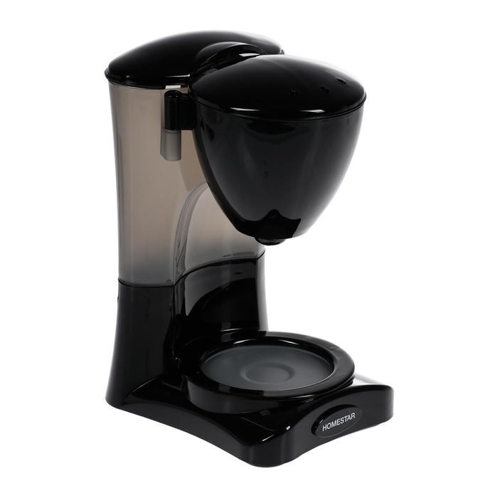 Кофеварка HOMESTAR HS-2021, капельная, 550 Вт, 0.6 л, черная - фото 51430116 Кофеварка HOMESTAR HS-2021, капельная, 550 Вт, 0.6 л, черная - фото 51430116
