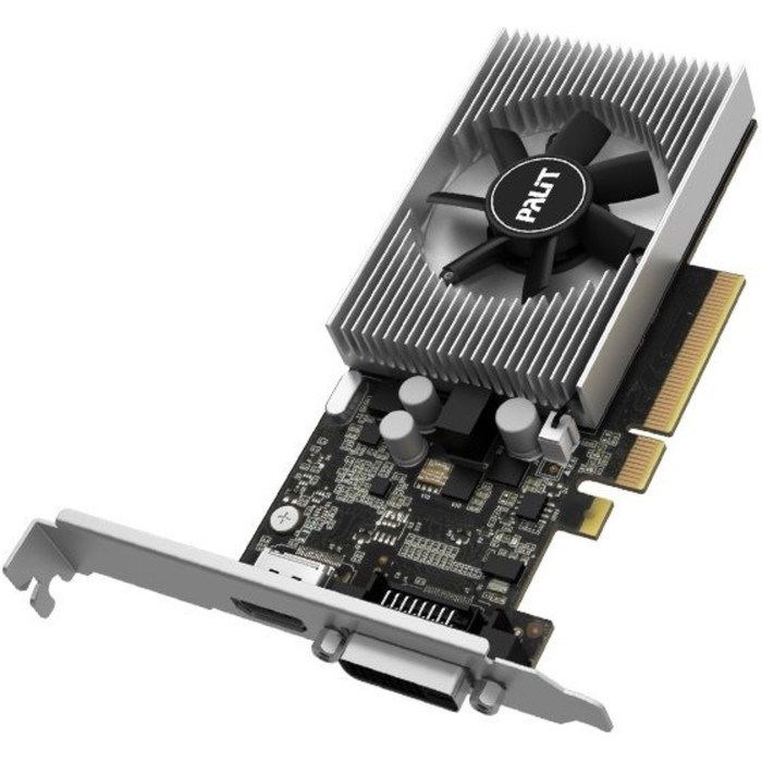 Видеокарта Palit PA-GT1030 2GD4, GeForce GT 1030, 2Gb, DDR4, DVI, HDMI, low profile (NEC103000646-1082F) oem б\у - фото 51441549 Видеокарта Palit PA-GT1030 2GD4, GeForce GT 1030, 2Gb, DDR4, DVI, HDMI, low profile (NEC103000646-1082F) oem б\у - фото 51441549