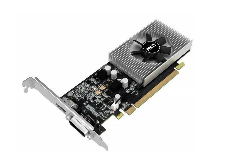 Видеокарта Palit PA-GT1030 2GD4, GeForce GT 1030, 2Gb, DDR4, DVI, HDMI, low profile (NEC103000646-1082F) oem б\у - фото 51441552 Видеокарта Palit PA-GT1030 2GD4, GeForce GT 1030, 2Gb, DDR4, DVI, HDMI, low profile (NEC103000646-1082F) oem б\у - фото 51441552