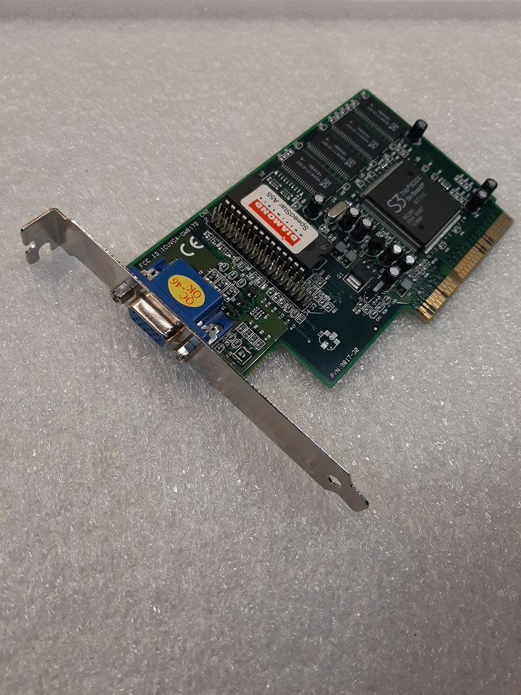 Видеокарта AGP 3D/2x 8 Mb Diamond SpeedStar A55 б\у oem - фото 51469659 Видеокарта AGP 3D/2x 8 Mb Diamond SpeedStar A55 б\у oem - фото 51469659