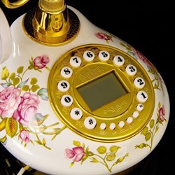 Ретро-телефон «Сафари», громкая связь, 18×25×21 см - фото 51363268