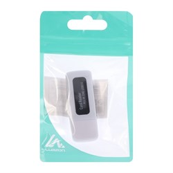 Картридер Luazon V-921, универсальный, SD/SDHC/SDXC/microSD(TF)/MS/MS Duo/M2, МИКС - фото 51363297