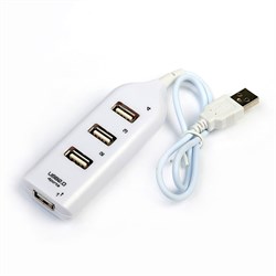 USB-разветвитель (HUB) Luazon HGH-63009, на 4 порта, МИКС - фото 51363300