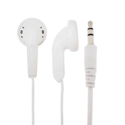 Наушники Luazon VBT 1.0, проводные, вкладыши, Jack 3.5 мм, кабель 93 см, белые - фото 51363348