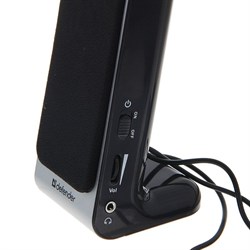 Компьютерные колонки 2.0 DEFENDER SPK-225, 2х2Вт, USB, черно-серые - фото 51363470