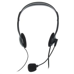 Наушники Defender Aura 102, компьютерные, микрофон, 85 дБ, 32 Ом, 3.5 мм, 1.8 м, чёрные - фото 51363472