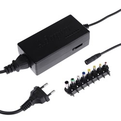 Универсальное зарядное устройство для ноутбука Luazon ZU10, 120 Вт, 8 переходников - фото 51363571