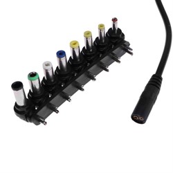 Универсальное зарядное устройство для ноутбука Luazon ZU10, 120 Вт, 8 переходников - фото 51363573