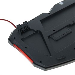 Клавиатура Qumo Dragon War Axe, игровая, проводная, подсветка, 112 клавиш, USB, чёрная - фото 51363592