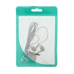 Наушники Luazon «Брилиант» W-02, вакуумные, белые - фото 51363802