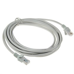 Патч-корд литой UTP LuazON SSV-002, 3 м, серый - фото 51363824