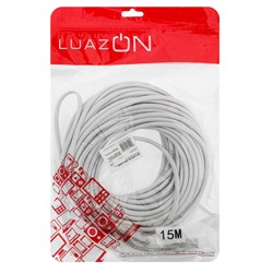 Патч-корд Luazon, UTP, 15 м, серый - фото 51363833