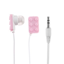 Наушники LuazON "Лего" W-01, вкладыши, МИКС - фото 51363907