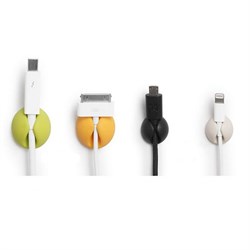 Зажимы для проводов, набор 6 шт., пластик, МИКС - фото 51363972