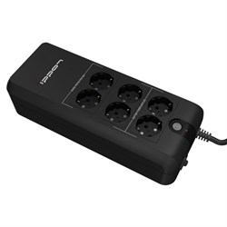 Источник бесперебойного питания Ippon Back Verso 600, 300 Вт, 600 ВА, чёрный - фото 51364233