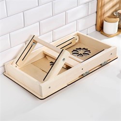 Столик для ноутбука складной «Цветок», 50×30×21 см - фото 51364261