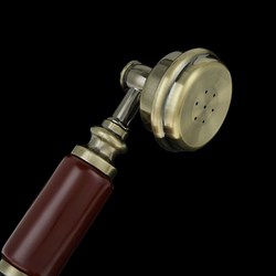 Ретро-телефон «Бабочка», громкая связь, 23×26 см, коричневый - фото 51364269