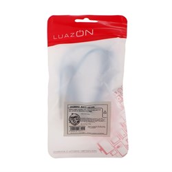 Кабель аудио LuazON, AUX, Jack 3.5 (m)-Jack 3.5 (m), штекер на пружине, 1 м, МИКС - фото 51364318