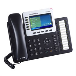 Телефон Grandstream GXP-2160, VoIP, 2 Порта Ethernet, 6 SIP линий, цветной TFT дисплей - фото 51364433