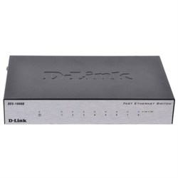 Коммутатор D-Link DES-1008D/L2B неуправляемый настольный 8x10/100BASE-TX - фото 51364526