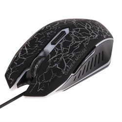 Мышь LuazON MB-2.9, игровая, оптическая, подсветка, покрытие soft-touch, 1.35 м - фото 51364967