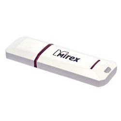 Флешка Mirex KNIGHT WHITE, 8 Гб, USB2.0, чт до 25 Мб/с, зап до 15 Мб/с, белая - фото 51365055