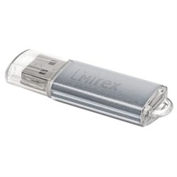 Флешка Mirex UNIT SILVER, 32 ГБ, USB 2.0, чтение до 25 Мб/с, запись до 15 Мб/с, серебристая - фото 51365121