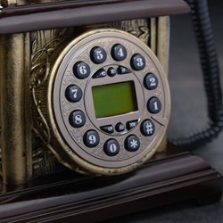 Ретро-телефон «Постамент», громкая связь, 16×26 см - фото 51365266