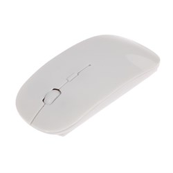 Мышь Luazon MB-1.0, беспроводная, оптическая, 1600 dpi, USB, белая - фото 51365358