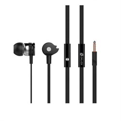 Наушники Oklick HP-S-210, вкладыши, в ушной раковине, провод 1.2 м, черные - фото 51365407