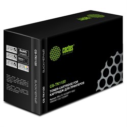 Тонер Картридж Cactus CS-TK1120BK, (3000стр.), черный, для Kyocera FS, 1025MFP/1060/1060DN/1125/1125MFP - фото 51365491