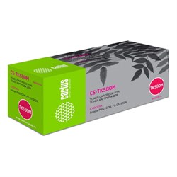 Тонер Картридж Cactus CS-TK580M пурпурный для Kyocera FS-C5150DN/P6021 Ecosys (2800стр.) - фото 51365502