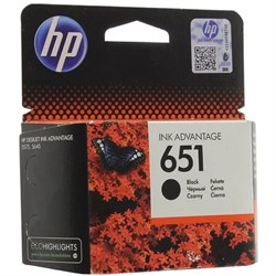 Картридж струйный HP 651 C2P10AE, чёрный, для HP DJ IA (600 мл) - фото 51365760