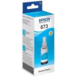 Чернила Epson C13T67324A, голубые, для Epson L800, 70 мл - фото 51365775