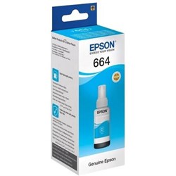 Чернила Epson C13T66424A голубой для Epson L100 (6500стр.) - фото 51365776