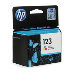 Картридж струйный HP 123 F6V16AE, многоцветный, для HP DJ 2130 - фото 51365800