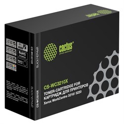 Картридж Cactus CS-WC3210X 106R01487 для Xerox Work Centre 3210/ 3220 (4100k), черный - фото 51366090