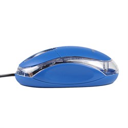 Мышь "Гарнизон" GM-100B, проводная, оптическая, 1000 dpi, USB, чип- Х, 1,15 м, синяя - фото 51366216