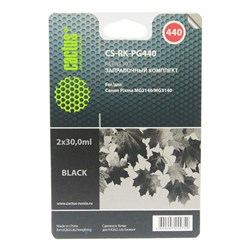 Заправочный набор Cactus CS-RK-PG440 черный 60мл для Canon - фото 51366317
