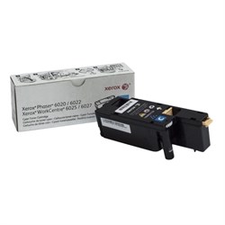 Тонер Картридж Xerox 106R02760 голубой для Xerox Phaser 6020/6022/6025/6027 - фото 51366389