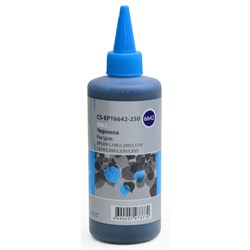 Чернила Cactus CS-EPT6642-250 голубой250мл для Epson - фото 51366404