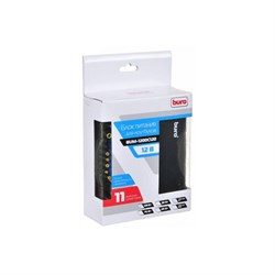 Адаптер питания Buro BUM-1200C120, ручной, 120 Вт, 15 В-24 В, 11-переходников, 5A 1xUSB, 1 A - фото 51366505
